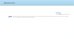Desktop Screenshot of alisani.com