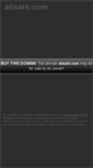 Mobile Screenshot of alisani.com